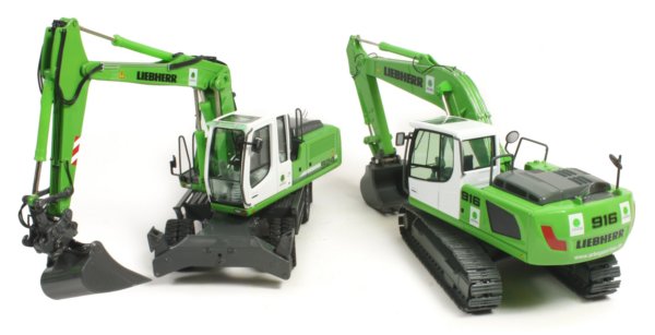 Liebherr A924C and R916