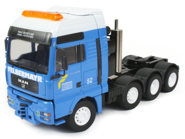 MAN TGA 8x4 with Nooteboom 3XL Teletrailer