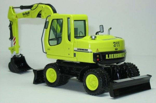 Liebherr A311 Wheeled Excavator in "Kabau" livery