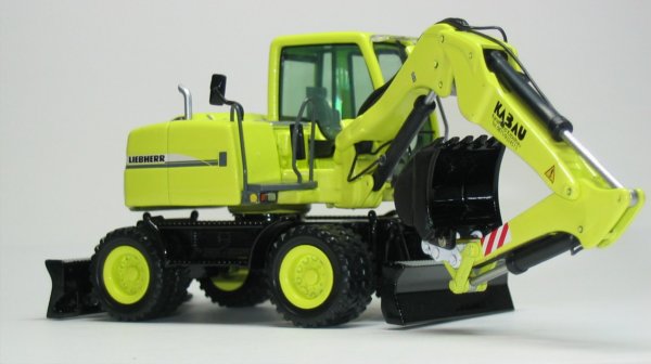 Liebherr A311 Wheeled Excavator in "Kabau" livery