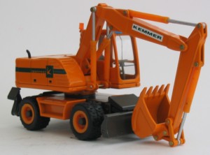 Volvo EW160B limited edition model in "Kemmer" livery