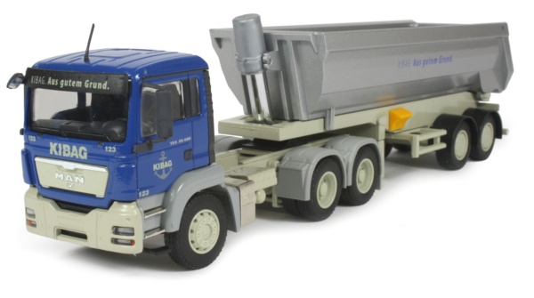 MAN TGS with Kogel tipping trailer