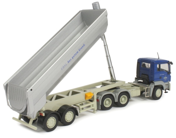 MAN TGS with Kogel tipping trailer