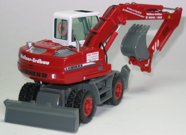 Liebherr A316 excavator in "Wallner" livery