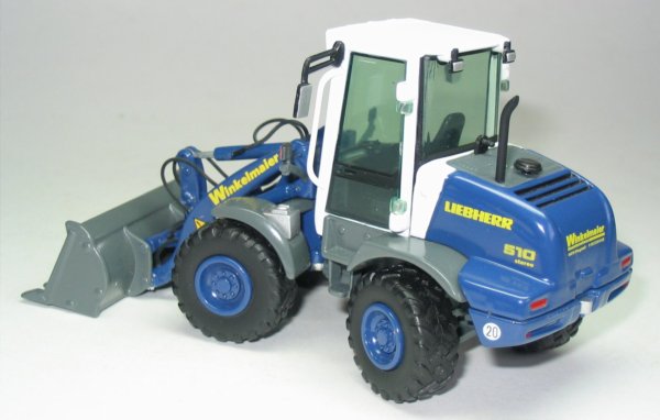 Liebherr L510 wheel loader in "Winkelmaier" livery