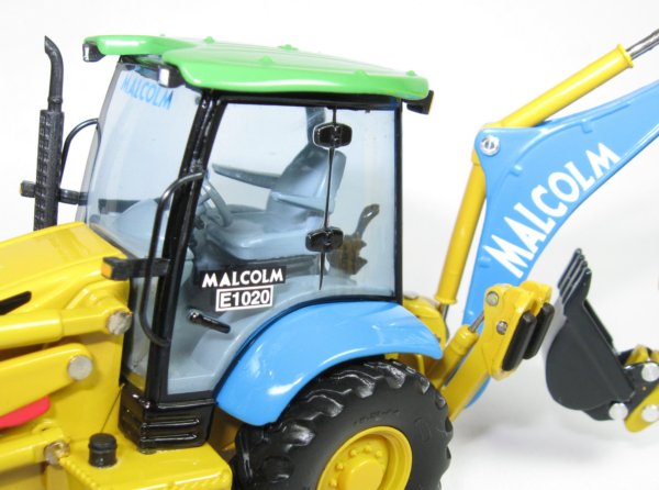 Komatsu WB146 Backhoe in "Malcolm" livery