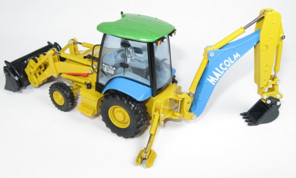 Komatsu WB146 Backhoe in "Malcolm" livery
