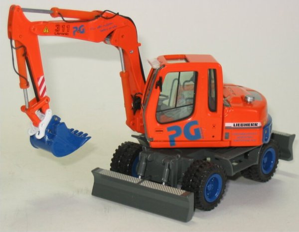 Liebherr A311 wheeled excavator