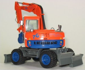 Liebherr A311 wheeled excavator