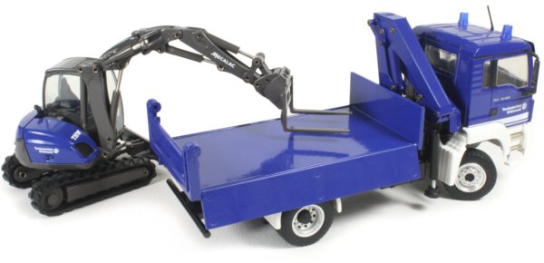 Mecalac 8MCR in THW Livery