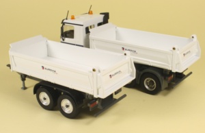 Actros MP3 6x4 Tipper with Tipping Trailer