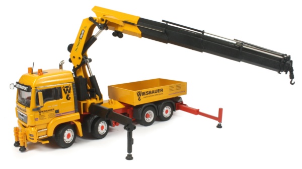 MAN TGS LX with Palfinger PK10000-SH Knuckle Boom Crane