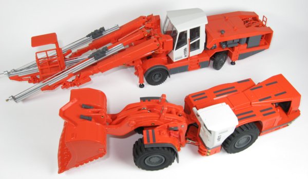 Sandvik LH621 Underground Loader and DT1130i Jumbo
