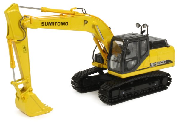 Miniature Construction World - Sumitomo SH200 Tracked Excavator