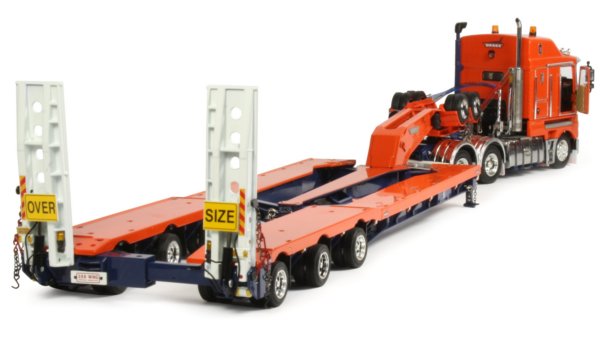 Drake 4x8 Swing Wing Trailer with Kenworth K200