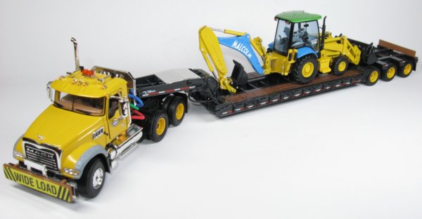 Mack Granite Tractor with Talbert low loader