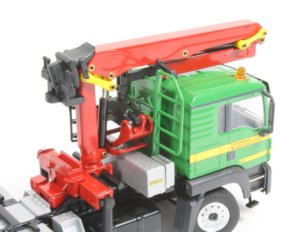 MAN with Doll Log Transporter
