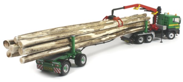 MAN with Doll Log Transporter