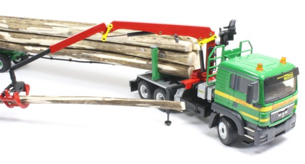 MAN with Doll Log Transporter