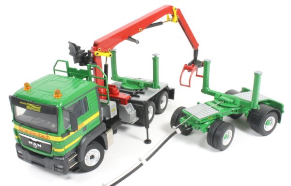 MAN with Doll Log Transporter