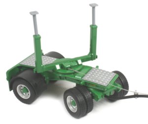 MAN with Doll Log Transporter