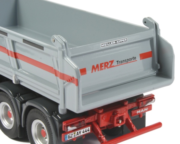 MAN TGS 4-axle Tipper - Merz Transporte
