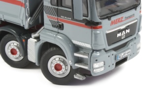 MAN TGS 4-axle Tipper - Merz Transporte