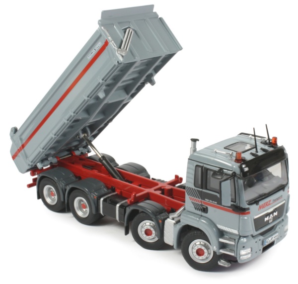 MAN TGS 4-axle Tipper - Merz Transporte
