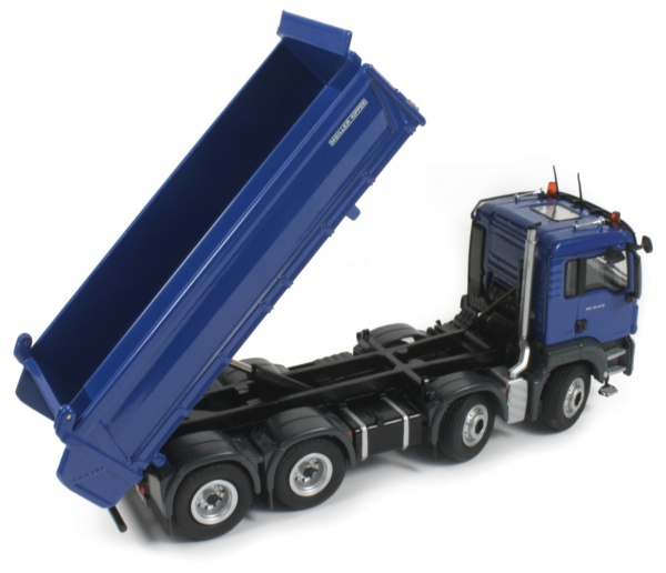MAN TGS tipper with Meiller body