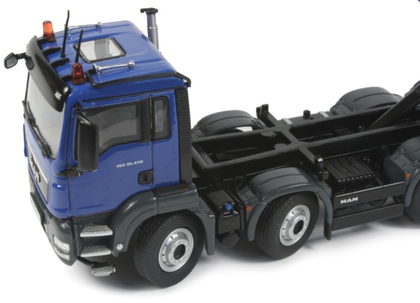 MAN TGS tipper with Meiller body