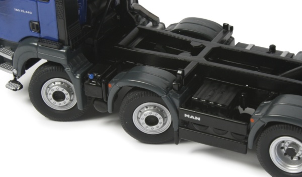 MAN TGS tipper with Meiller body