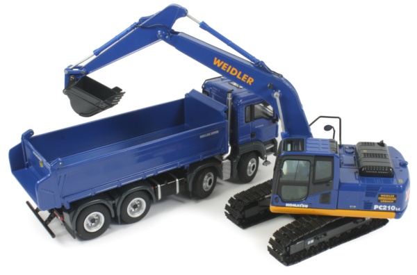 MAN TGS tipper with Meiller body