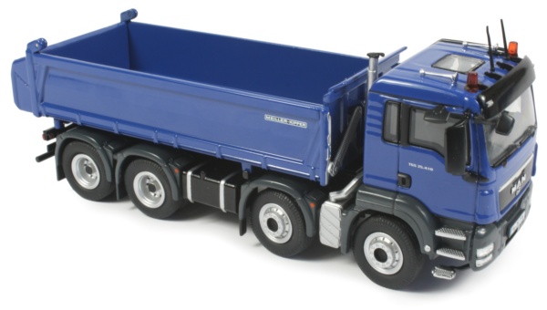 MAN TGS tipper with Meiller body