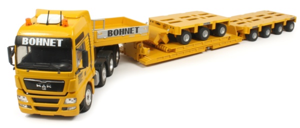 MAN TGX XXL with Goldhofer Drop-Centre Trailer