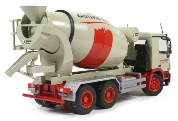 Mercedes Actros MP3 with Stetter mixing body
