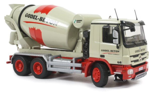 Mercedes Actros MP3 with Stetter mixing body