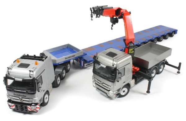 Actros truck with Palfinger PK53002-SH crane