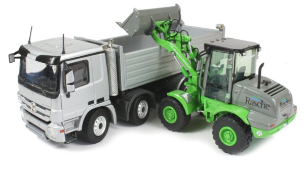 Actros 8x4 tipper