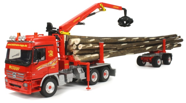 Actros with Doll Log Trailer - Rupp