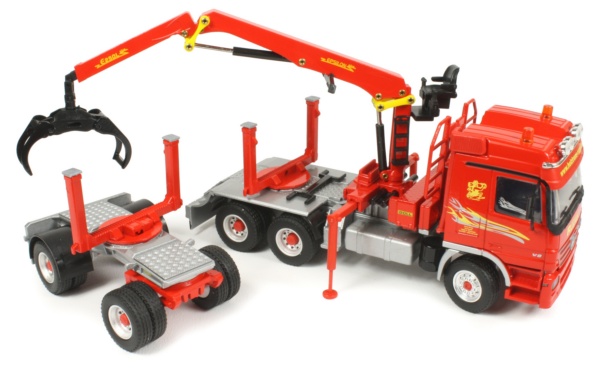 Actros with Doll Log Trailer - Rupp