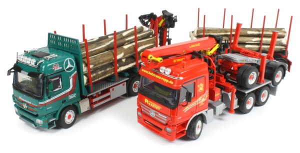 Actros with Doll Log Trailer - Rupp