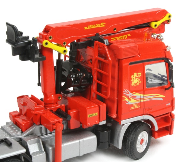 Actros with Doll Log Trailer - Rupp