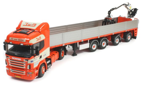 Scania R with 4-axle Brick Truck