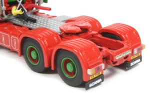 ミニカー WSI 1/50 Scania Lowloader 6ac Nooteboom WSI Scania + Nooteboom Low Loader 'O'Neills' by Cranes Etc