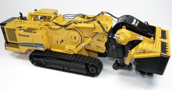 Vermeer T1255 Commander 3 with Terrain Leveler Attachment