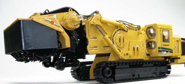 Vermeer T1255 Commander 3 with Terrain Leveler Attachment