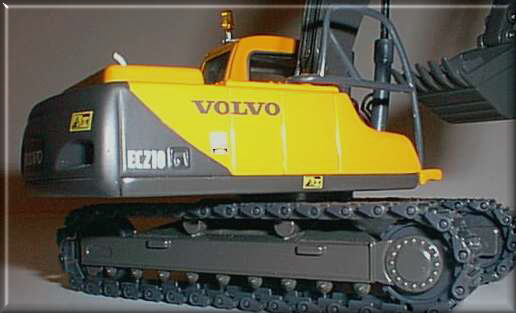 Miniature Construction World - Volvo EC210 Tracked Excavator