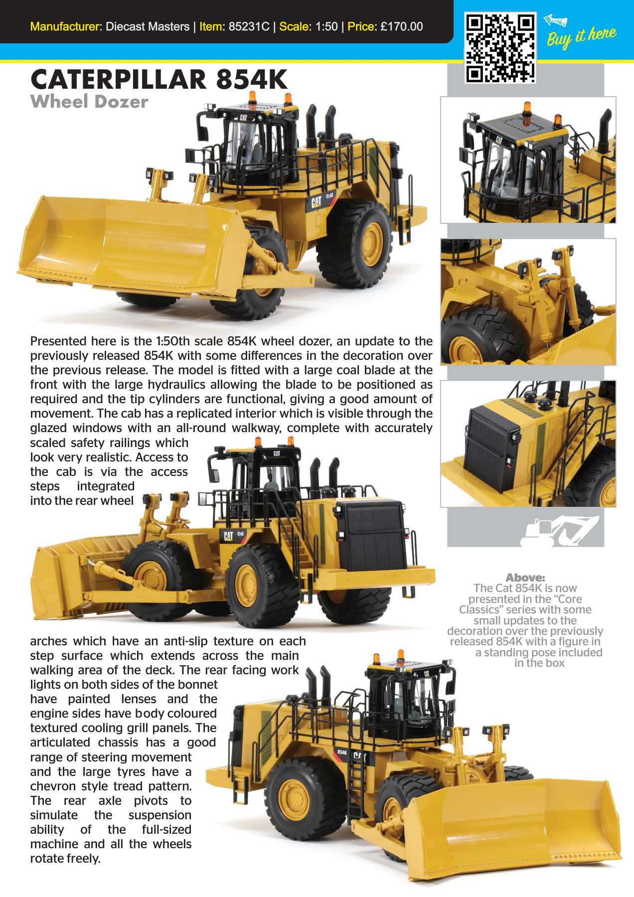 Caterpillar 854k Dozer 