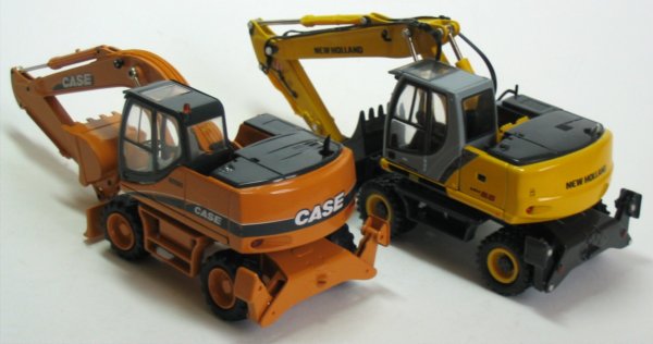 CNH wheeled excavators